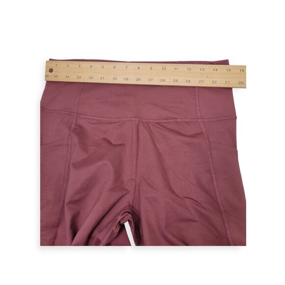 CORE 10 Women High-Waist Side-Pocket Yoga Comfort Legging Pink Size Large - Picture 9 of 12